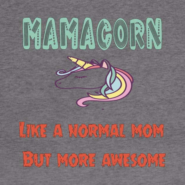xMom Gift, Mom, Mom Unicorn, Mamacorn , Unicorn Mom , Gifts For Mom, New Mom, Mother's Day Gift by Sindibad_Shop